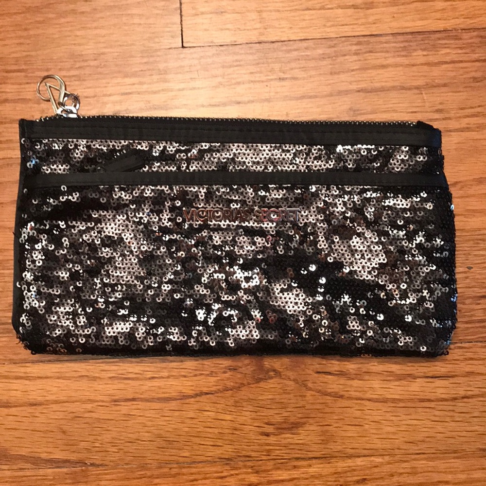 Victoria’s Secret sequin clutch pouch